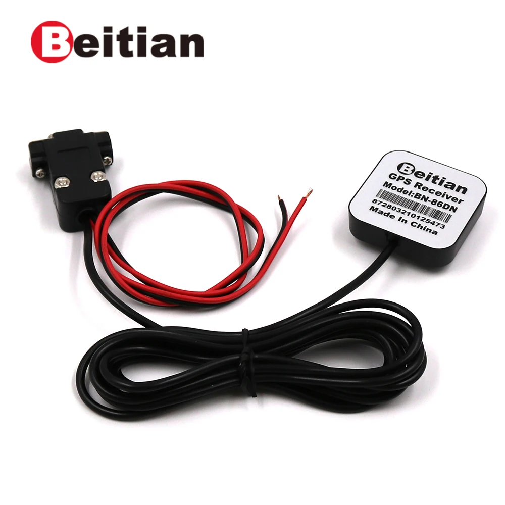 BEITIAN квадратный корпус 42 мм * 15 GNSS M8030-KT магнитное дно водонепроницаемый IP67 RS-232 GLONASS