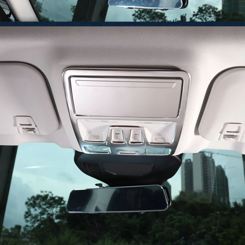

CarMango for Ford Escape Kuga 2020-2021 Auto Car Accessories Front Reading Light Panel Lamp Trim Cover Frame Sticker Decoration