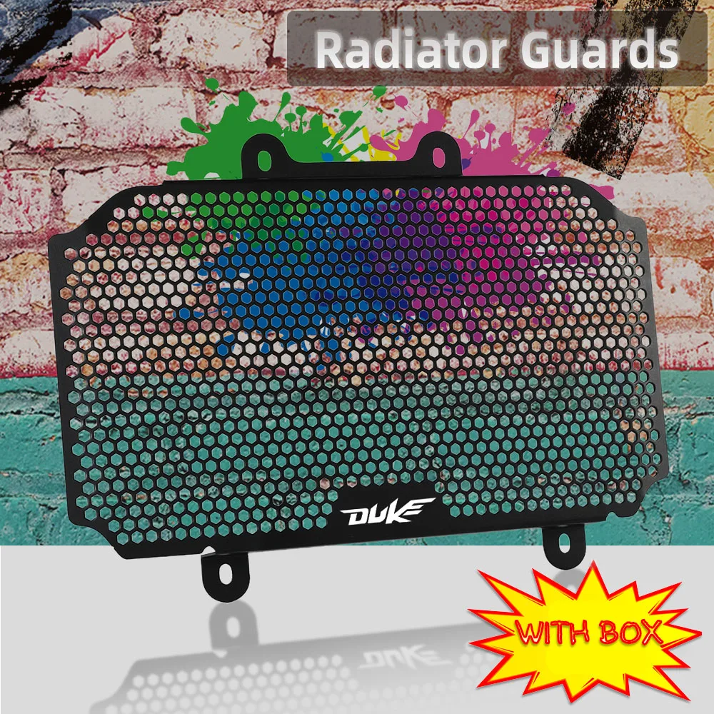 

FOR DUKE RC125 2014 2015 2016 2017 2018 2019 2020 2021 Motorcycle Radiator Grill Guard Cover Protection Motorbike Accessory