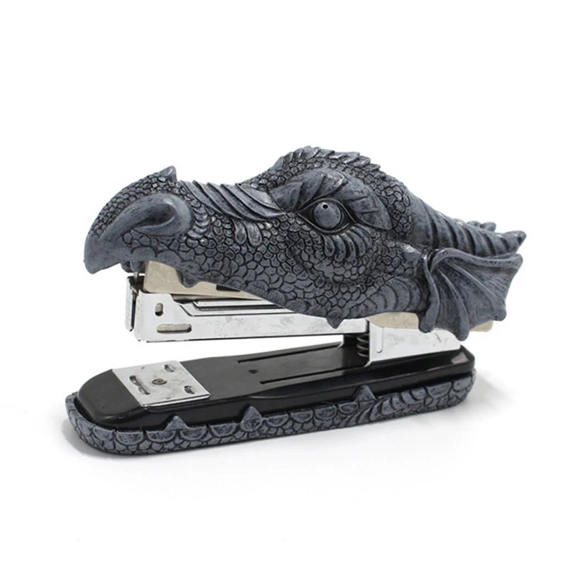 

Creative Stapler Practical Office Stationery Home Crafts Desktop Resin Decoration Animal Styling UY8