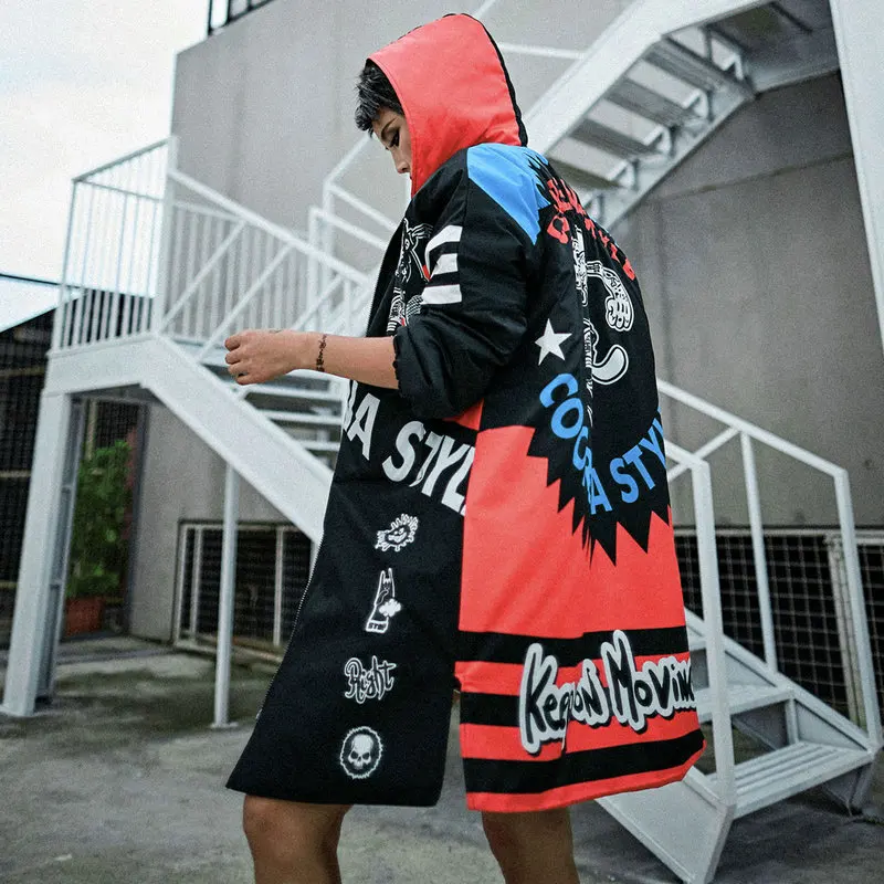 5 Harajuku Стили Девушки Студент Зимнее Хлопковое Пальто Мультфильм Печатный Толстый С Капюшоном Парка Женщины Хлопковое Пальто Женский Мягкая Куртка