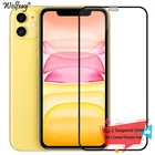 Защитное стекло с полным покрытием для iphone 11, 11, 12, 13 Pro, X, XR, XS Max, SE