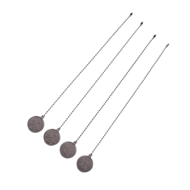 Ceiling Fan Pull Chain Set 4 Pieces Bulb and Pattern Extension Pendant | Бытовая техника