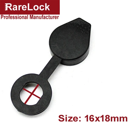 16x18mm Rarelock Водонепроницаемый замок крышка 10 шт. для шкафа Cam замок промышленности цилиндр наружные аксессуары MMS555 hh - Цвет: 16x18mm