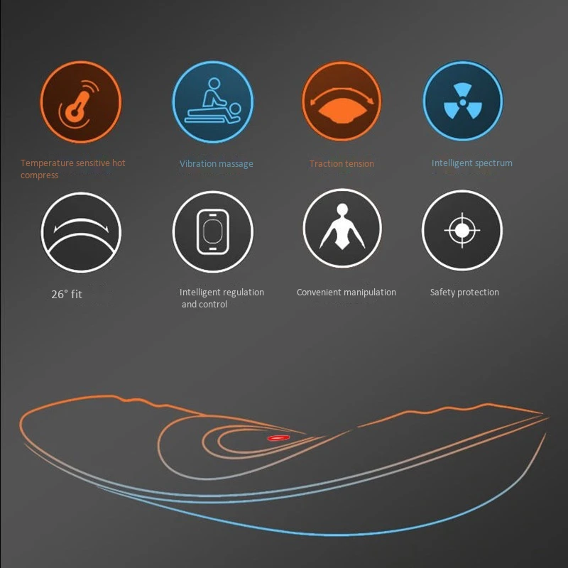 Устройство для вытягивания талии электрический аппарат массажер спины