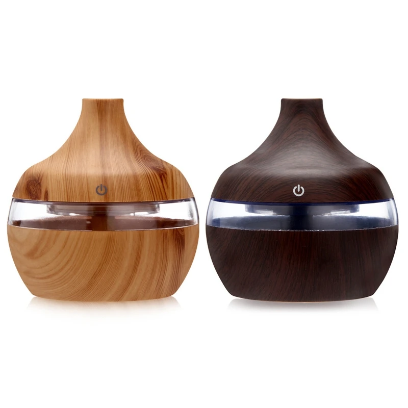 

Cross-border dedicated household aromatherapy humidifier Explosive 5V wood grain colorful aromatherapy machine Wholesales