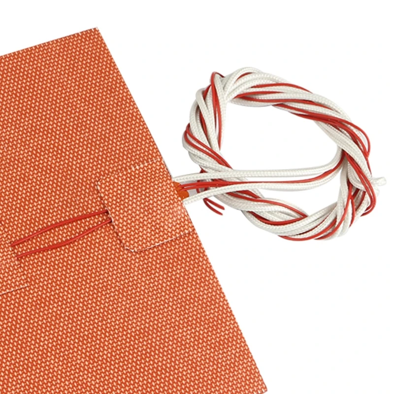 

R58A 150x150mm 110V 180W Waterproof Silicone Heater Bed Pad Electric Heating Mat for 3D Printer Ender-3 CR-10
