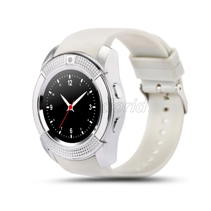 V8 умные часы Bluetooth Часы Android 0 3 M камера MTK6261D Smartwatch для телефона android Micro Sim TF карты
