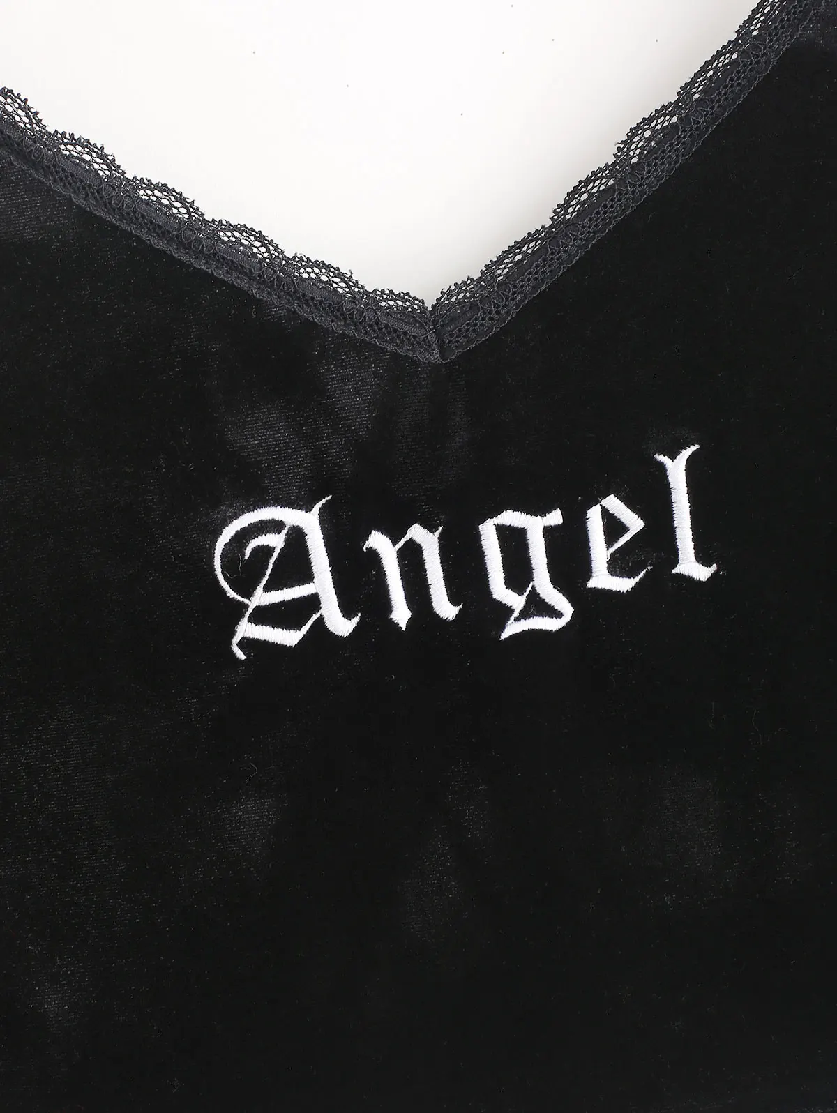 Женский бархатный топ на бретельках ZAFUL укороченный кружевной жилет с глубоким