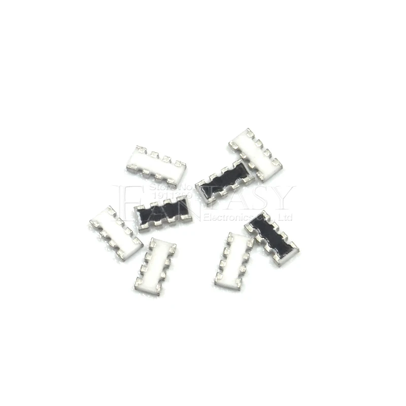 200 шт. SMD изоляция 0603 8P4R 2*4P 100 Ом 100R сетевая резисторная матрица|resistor array|network resistor100