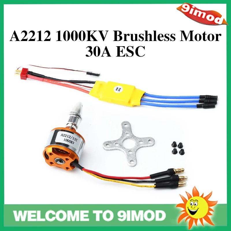 

Бесщеточный двигатель XXD A2212 1000 кв 30A ESC контроллер скорости двигателя комбинированный набор для радиоуправляемого самолета с неподвижным к...