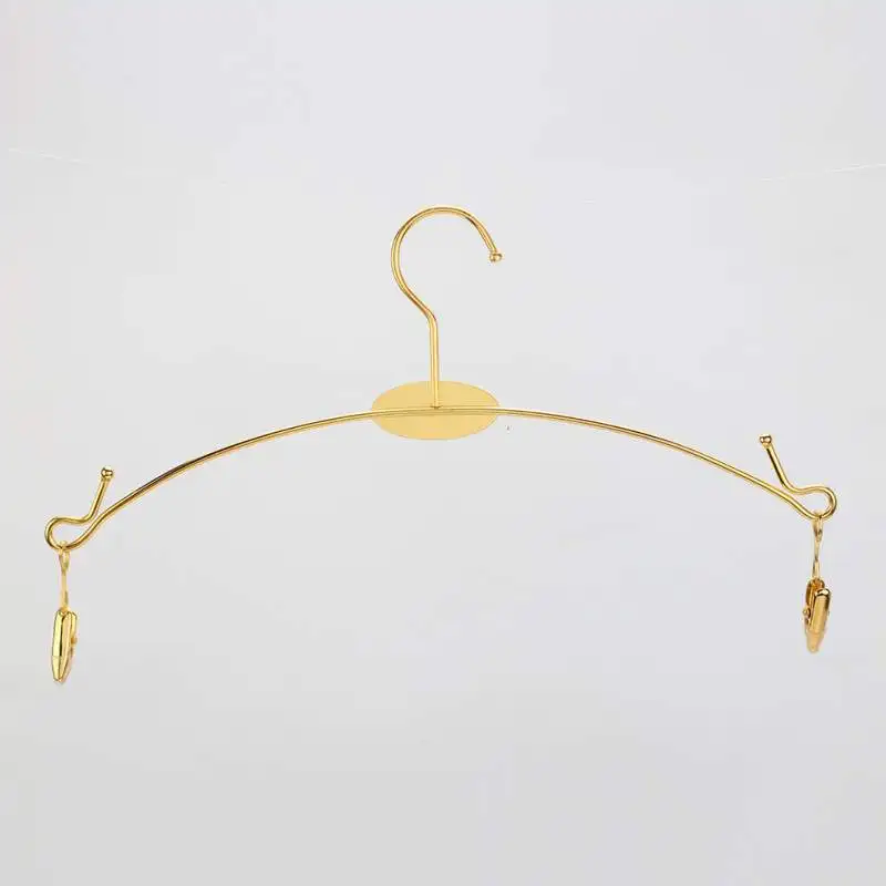 

Underwear Hangers Metal Bra Clips Socks Panty Racks Home Drying Clothes Hanger With Clips