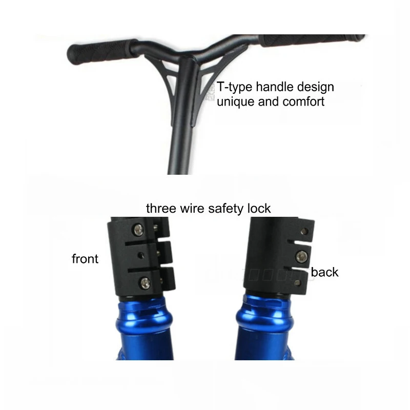 Профессиональный трюковый самокат из анодированного алюминия руль BMX|Самокаты| |