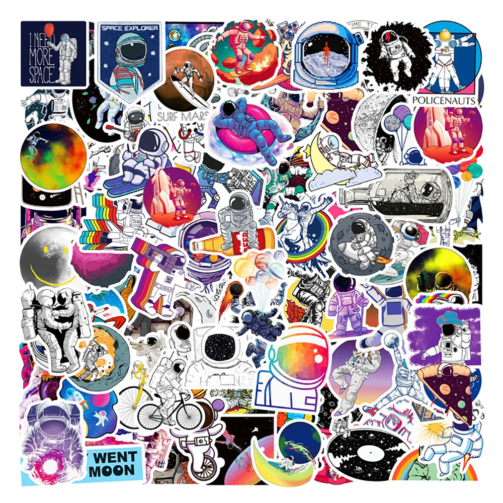 

10/30/50/100 шт., наклейки на мотоцикл