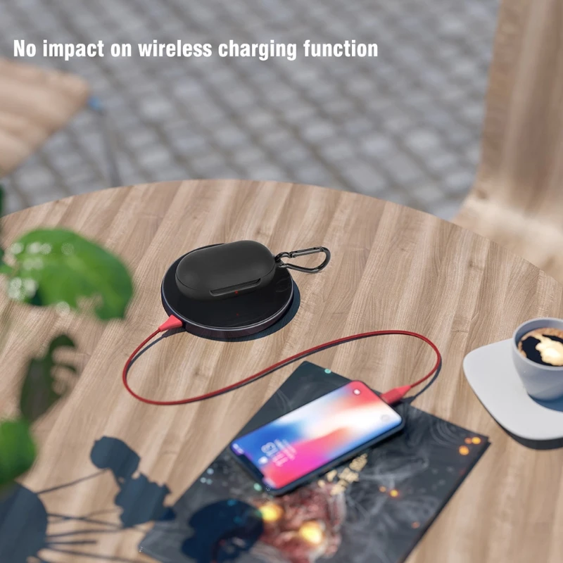 Чехол для наушников Bluetooth однотонный модный защитный чехол | Электроника