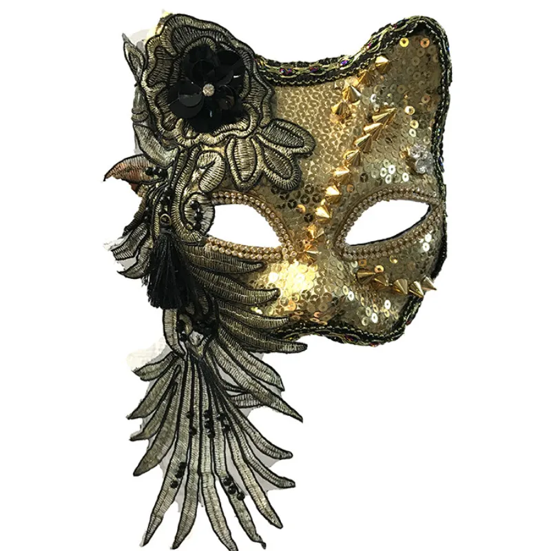 

H3399 Party Fashion Cat Mask Halloween Christmas Masquerade Princess Masks Women Nightclub Ball Venetian Carnival Accessories