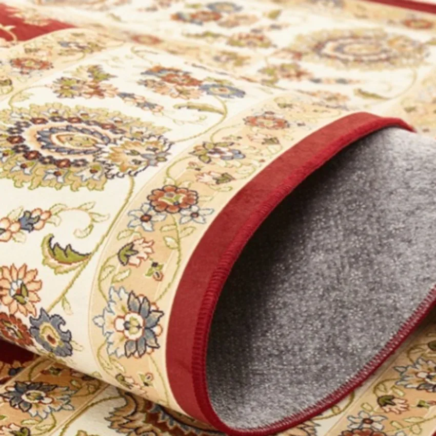 구매 레트로 스타일 클래식 카펫 거실 대형 커피 테이블 카펫, 직사각형 그라운드 매트, 페르시아 가정 장식 카펫