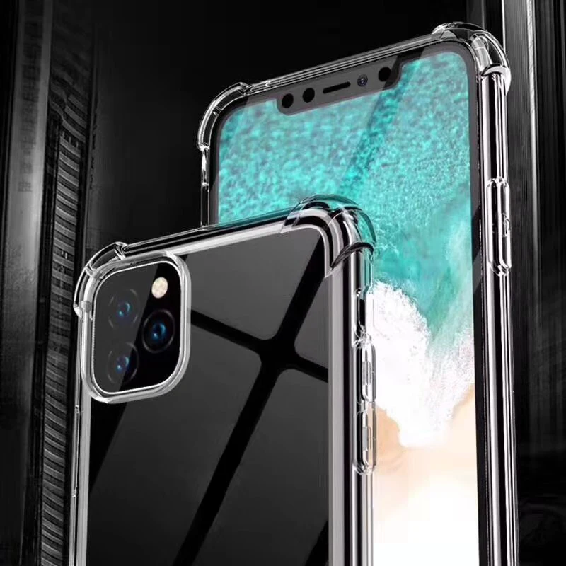 Для IPhone11 Pro/11 Pro Max прозрачный ТПУ чехол для телефона прозрачная защита от падения