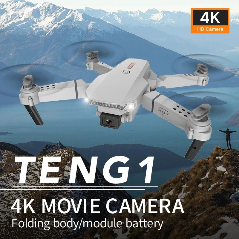 2021 новый дрон 4k 1080p hd камера wifi fpv возду