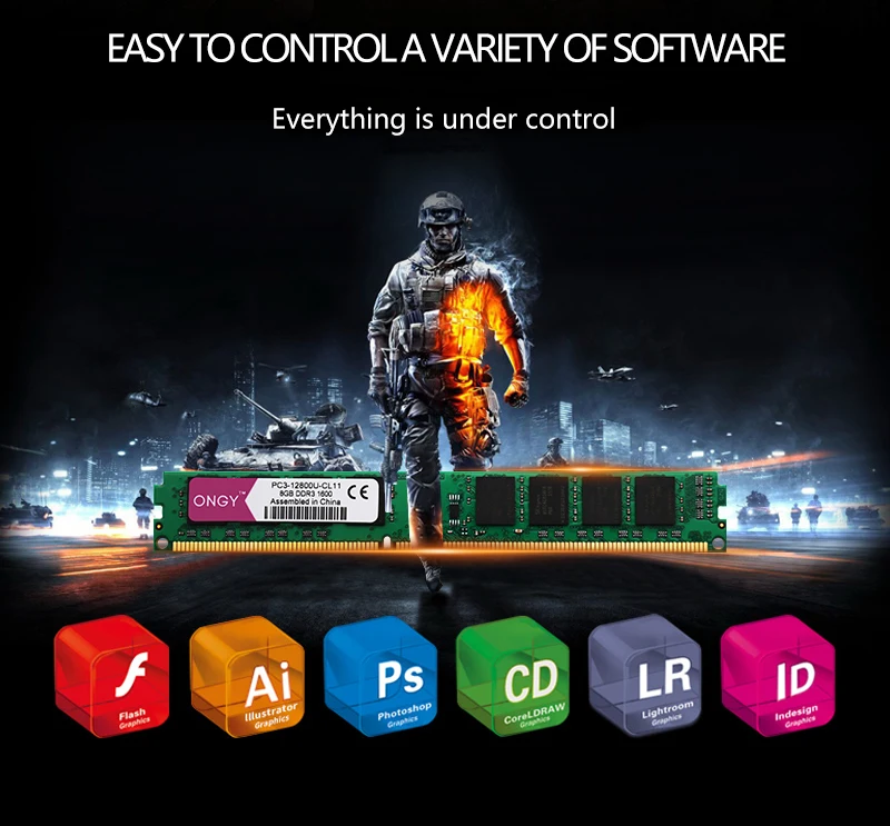 ONGY Ram DDR3 2 GB 4 GB 8 GB 1600 MHz 800 mhz настольная память 240pin 1,5 V DIMM Компьютерная память оперативная память ddr 3 игровая Ram для Intel и AMD