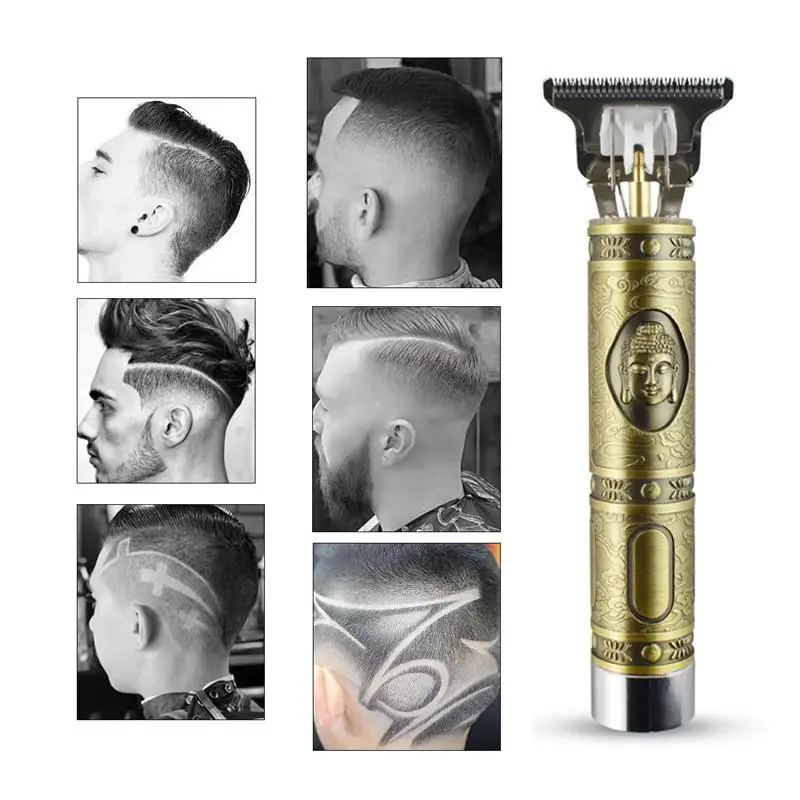 Машинка для стрижки волос электрическая профессиональный триммер с T образным
