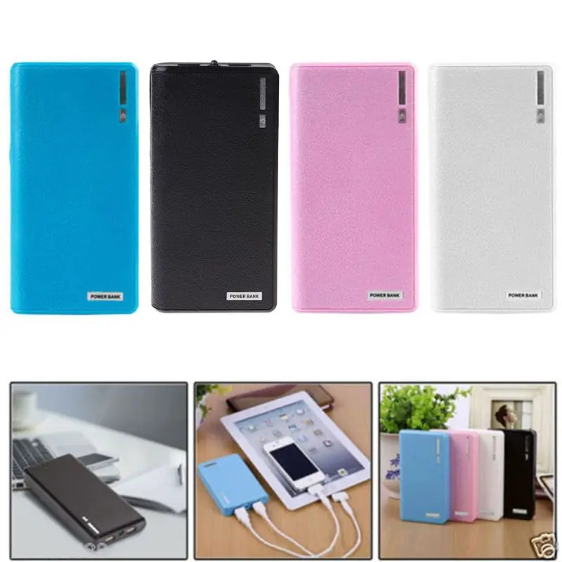

Внешний аккумулятор с двумя USB-портами 6x18650