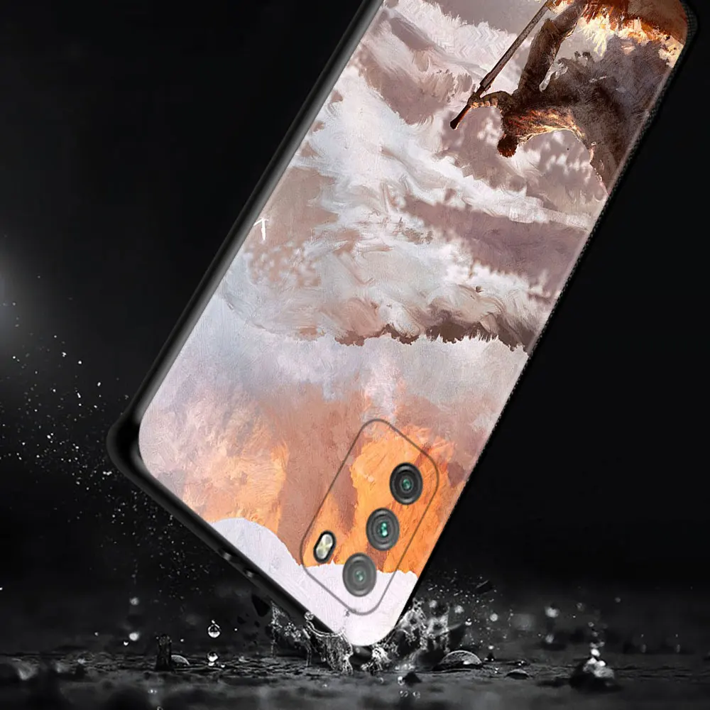 phone case for xiaomi poco x3 nfc m3 pro pocophone f1 note 10 lite cc9 cc9e a2 lite soft tpu shell berserk free global shipping