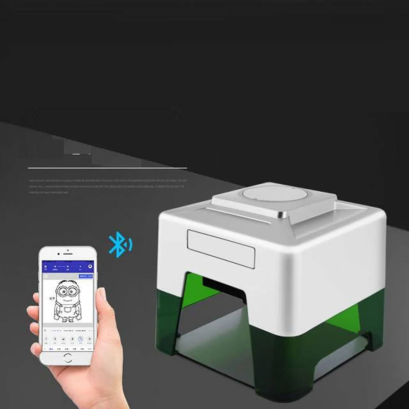 

New Mini laser Engraver Machine DIY Logo Mark Printer Mini Laser Engraver Printer for Windows/Mac IOS/Android System