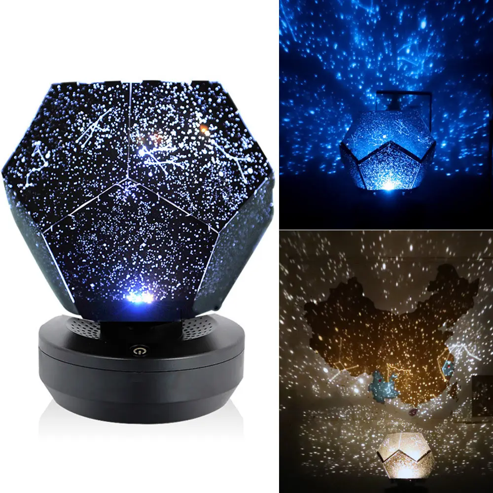 

Christmas 60000 Stars Starry Sky Projector Light DIY Assembly Home Planetarium Lamp Bedroom MJJ88