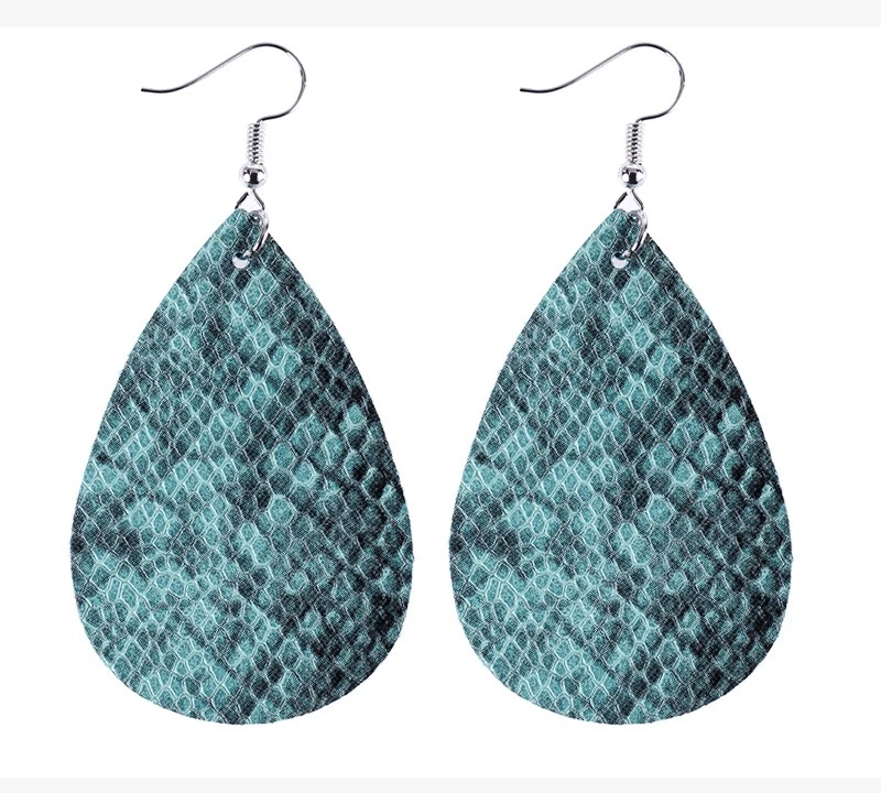 Женские бейсбольные серьги из искусственной кожи 2019 женское украшение с флагами