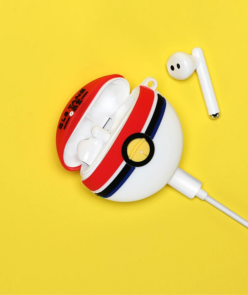 Чехол для наушников s для huawei FreeBuds 3 Чехол мультяшный 3D Мягкий силиконовый Противоскользящий защитный чехол