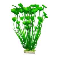 easy clean pvc display underwater for fish tank aquatic accessories non toxic landscape decorations home artificial plant