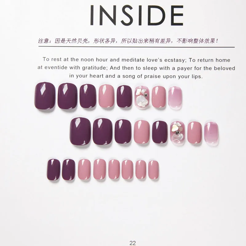 24 шт./компл. темно фиолетовые светильник розовые бриллиантовые дизайнерские