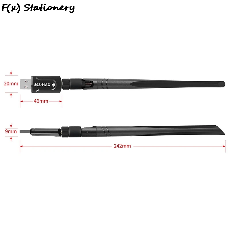

1200 / USB Wifi Dual Band 2,4 /5G 802.11AC