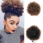 Синтетические Короткие искусственные волосы на завязках с высокой температурой