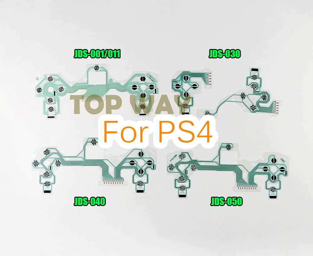 JDS 001 030 040 050 Замена кнопки ленточная печатная плата для PS4 Dualshock 4 Pro тонкий