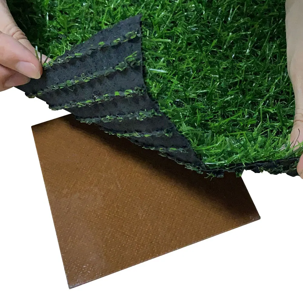 Elyn 10 шт. 10*10 см самоклеющиеся фиксирующая лента для травы Двусторонняя нетканые соединения лента коврик с пейзажем упаковочные ленты