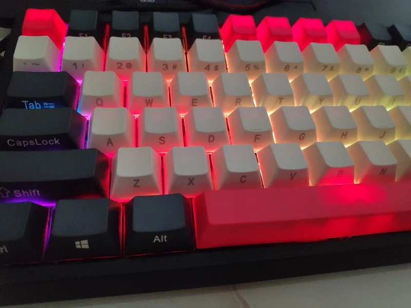 RGB Keycool 84 механическая клавиатура игровая клавиатура с переключателем gateron подсветка мини компактный keycool84