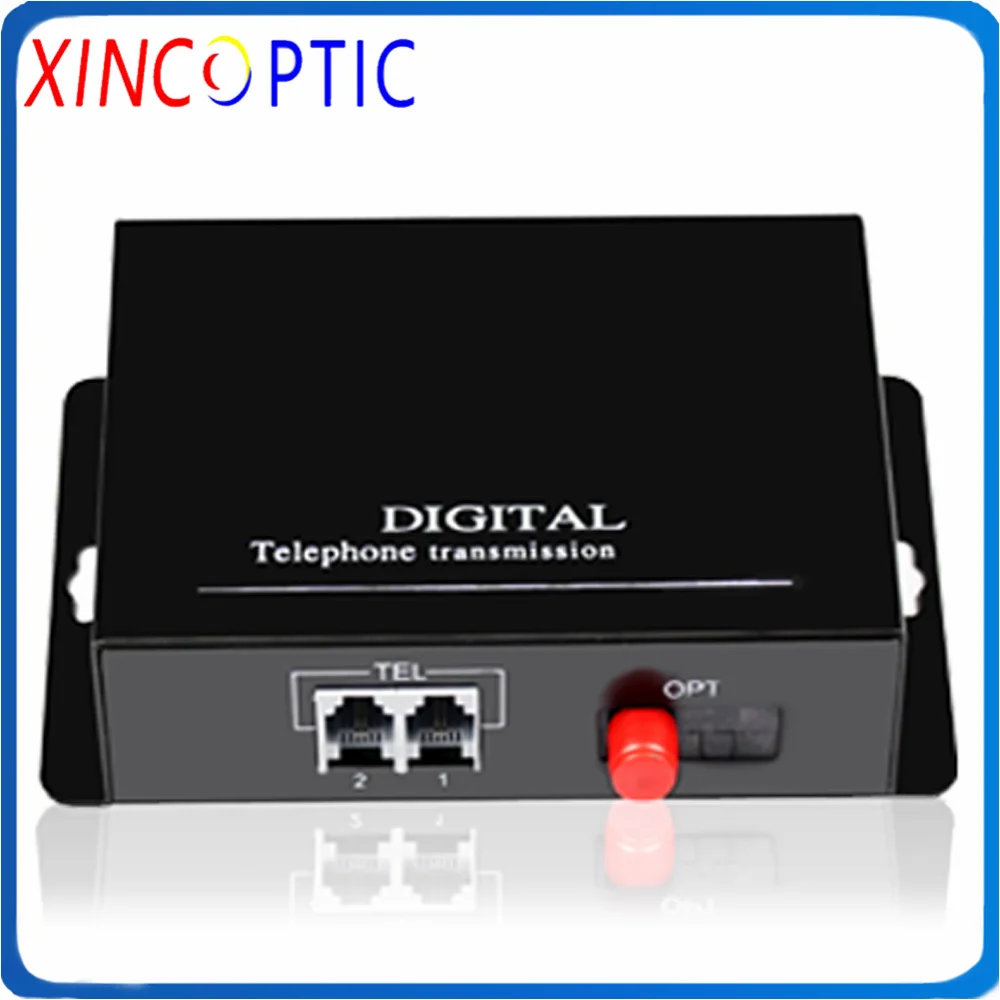 Волоконно-оптический преобразователь 2 канала PCM RJ11 + 1 канал 10/100 м Ethernet 20 км FC |