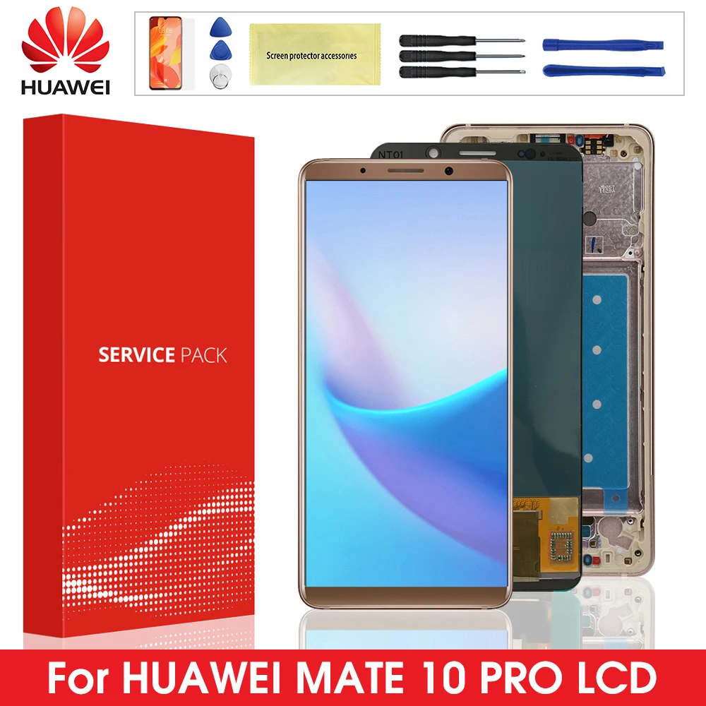 Оригинальный дисплей для Huawei Mate 10 Pro ЖК сенсорный экран дигитайзер сборка Mate10 pro BLA