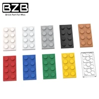 bzb moc 3020 2x4 board high tech creative building block model technical brick parts kids diy educational toys best gifts