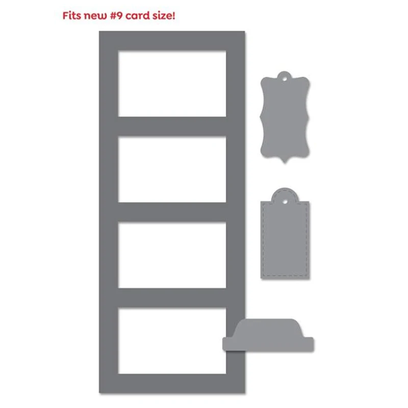 Тонкие прямоугольные штампы для окон металлические с гравировкой сделай сам