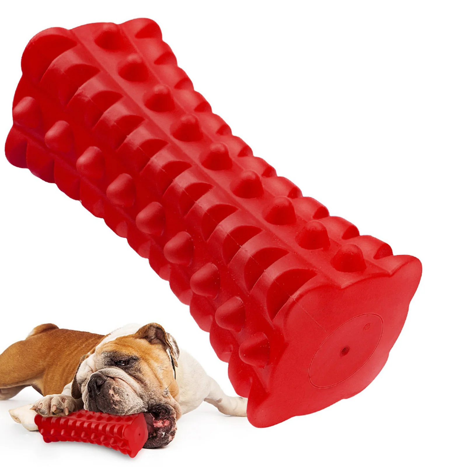 

Puppy Dog Squeaky Toys for Aggressive Chewers Playing for Small Medium Dog