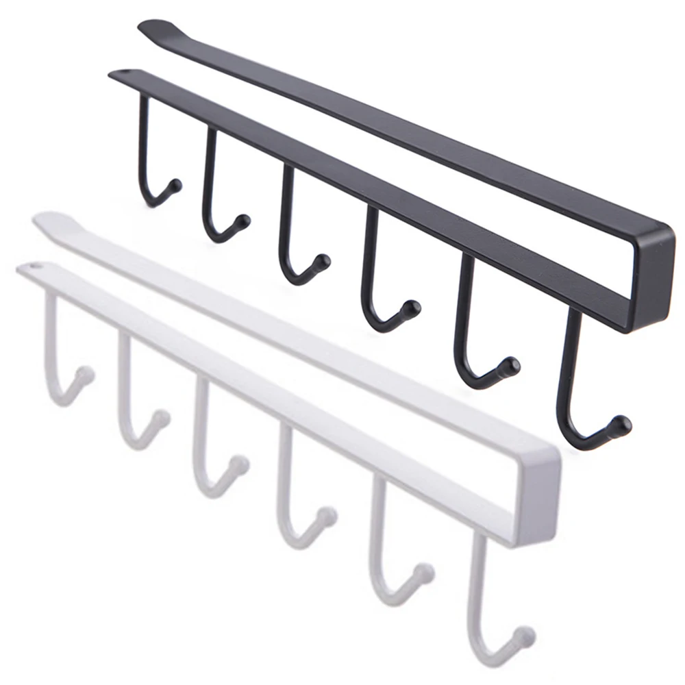 

2pcs Multi-function Kitchen Metal Hook Wall Hanger Coat Hat Racks Holders Kitchen Bathroom Accessories Tableware Wall Hanger