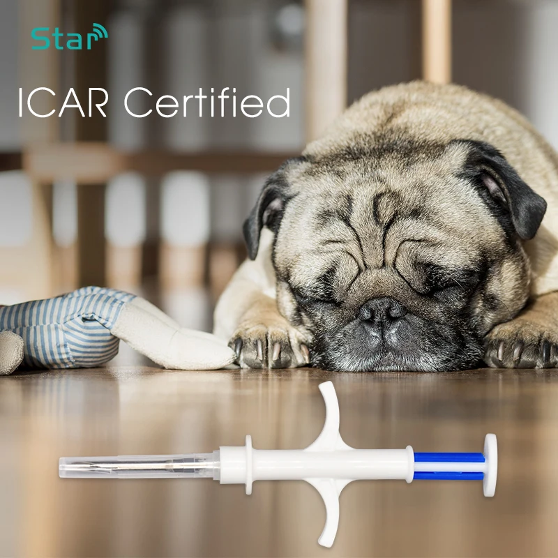 Animal Id Implantable Injector Rfid Transponder Syringe With Glass Capsule Tag 2*12mm Set X50 | Безопасность и защита