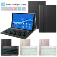 magnetic smart backlit keyboard case for lenovo tab m10 fhd plus tb x606f tb x606x 10 3 tb x306f x505 x605 tablet cover funda