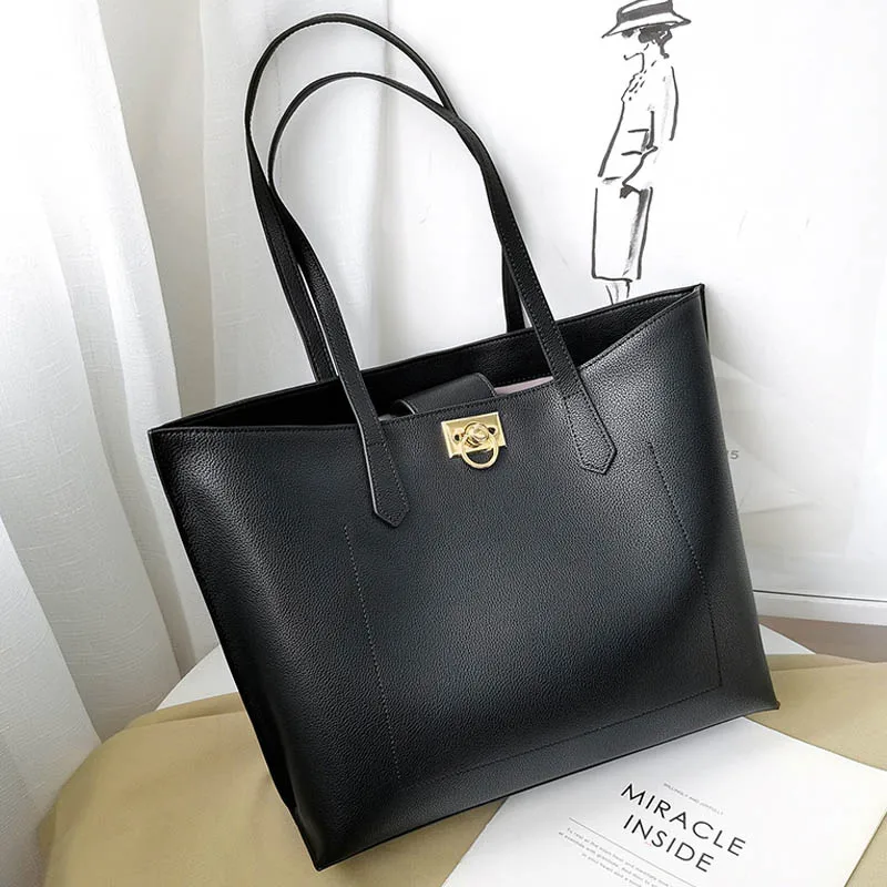 

New Women Leather Shoulder bag Fashion high quality women handbags luxury handbags designer cowhide bag