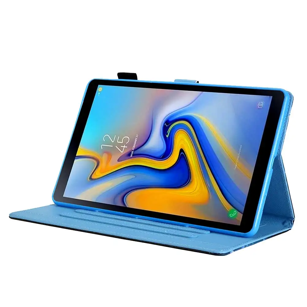 Противоударный чехол с принтом для Samsung Galaxy Tab A 8," дюймов S-Pen SM-T290 SM-T295 чехол для планшета кожаный флип чехол-подставка