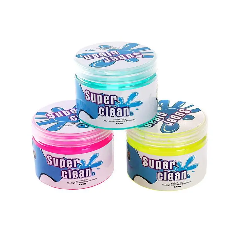 AOZBZ Car Cleaning Glue Laptop PC Computer Keyboard Slime Jelly Gel Compound Dust Wiper Cleaner Car Interior Car Accessories