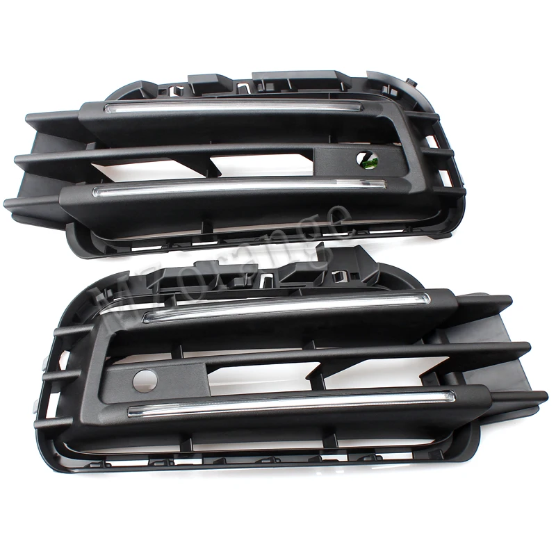 Для Touareg 2011 2014 светодиодный DRL Габаритные огни передние фары для Volkswagen